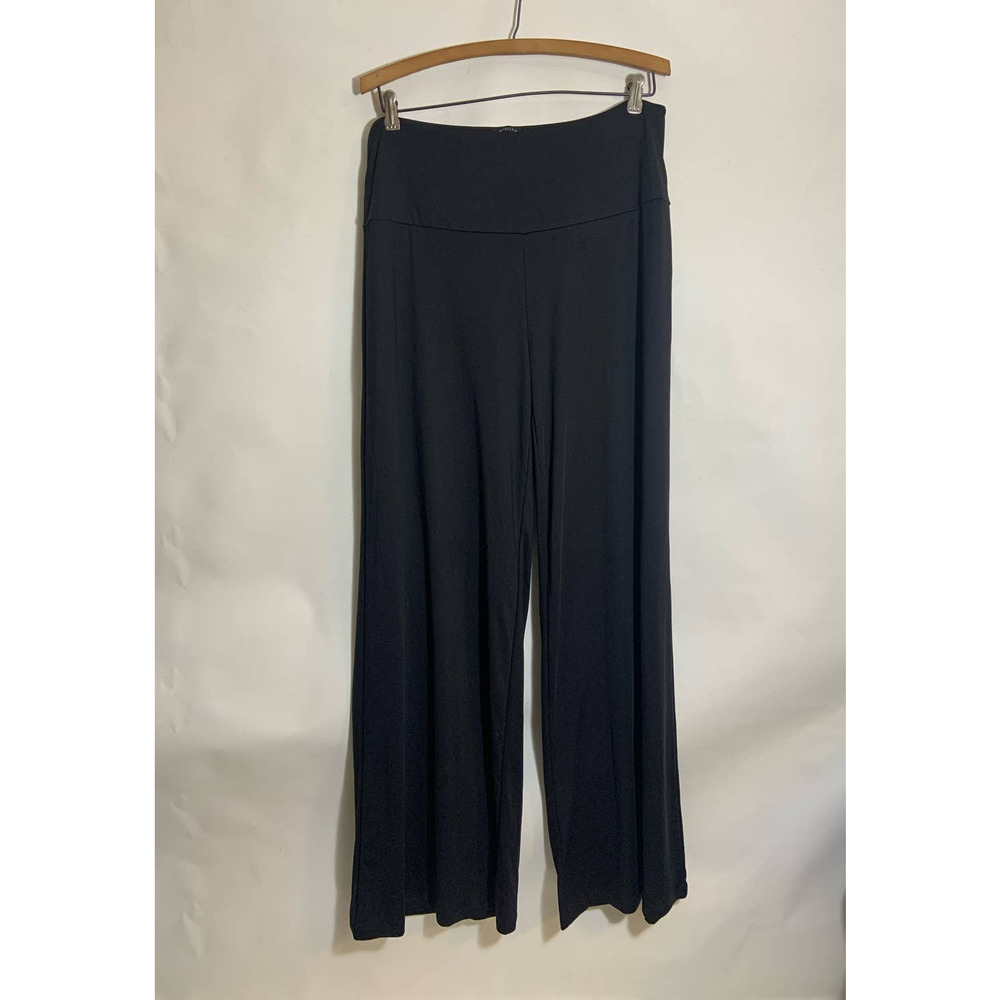 Women's Arolina Classic and Comfy Wide Leg Dress Stretch Pants Black Size XXL